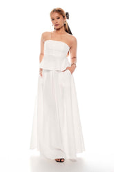 Flared Maxi Skirt